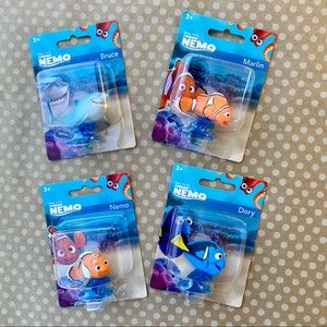 DISNEY Finding Nemo collectable figurine set. Nemo | Dory | Marlin | Bruce